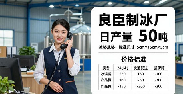 崇明冰块电话 良臣制冰厂直供配送